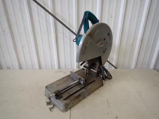 Makita Model 2414BD 120V 14in Cut Of Saw. SN 00084991K