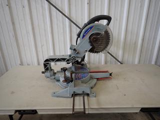 King Canada Model 8372 110V 10in Sliding Compound Miter Saw w/ Laser Guide System. SN 00405