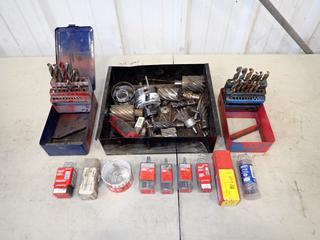 Qty Of Assorted Size Annular Cutters And Assorted Drill Bits