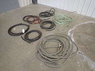 Qty Of Assorted Water Hose *Note: Some Missing Fittings*