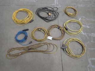 Qty Of Assorted Extension Cords