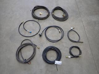 Qty Of Powerweld 1/4in Inert Gas Hose C/w Propane Hose And Regulator