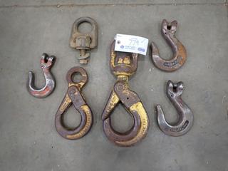 Qty Of Assorted Yoke And CM Lifting Hooks