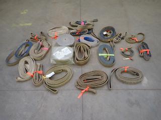 Qty Of Assorted 4ft, 10ft And 20ft Lifting Slings