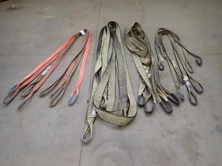 Qty Of Assorted 12ft, 20ft And 30ft Lifting Slings