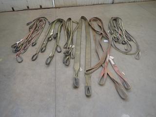 Qty Of 4ft, 10ft, 12ft, 16ft And Assorted Size Lifting Slings