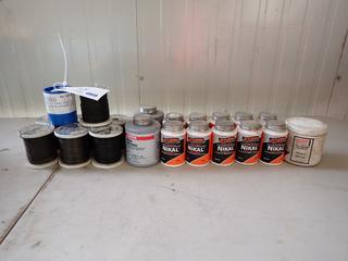 Qty Of Tie Wire, Replacement Safety Wire, Soldering Paste And Anti-Seize Lubricating Compound