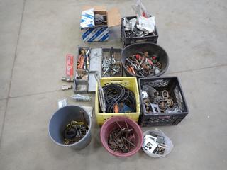 Qty Of Nuts, Bolts, Washers, Screws, Extension Cord, Motor, Altenator And Assorted Supplies