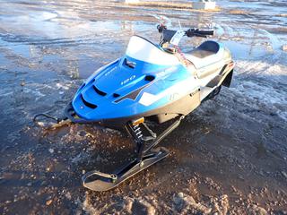 2014 Polaris Indy 120 PRO R Snowmobile C/w Fuji Model 120477 Gas Engine. VIN SN1WB1AS6EC001358