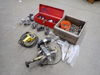 Sawyer 206A Electric Beveling Band Crawler Pipe Beveler C/w Plasma Torch, Remote Control, Motor And Assorted Supplies