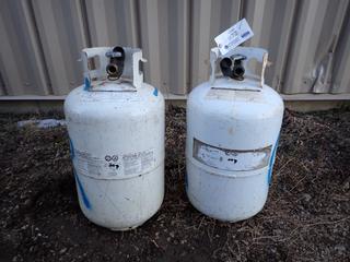 (2) 30lb Propane Tanks *Note: May Require Recertification*