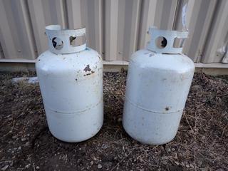 (2) 30lb Propane Tanks *Note: May Require Recertification*