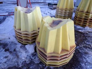 Qty Of (10) Pipe Cones To Fit 12in - 24in Pipe