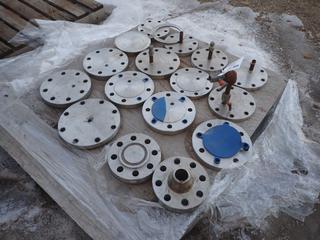 Qty Of 4in-300 And Assorted Stainless Steel Flanges