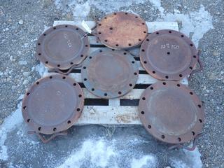 Qty Of (6) 12in-150 Blind Flanges