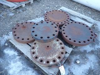 Qty Of 10in-600 Blind Flanges