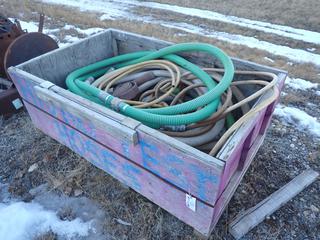 Qty Of Assorted 2in Discharge Hose C/w Greenline 400PSI Air Hose *Note: Some Fittings Missing On Air Hose*