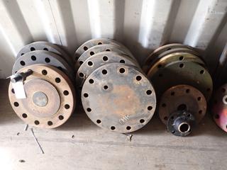 Qty Of 6in-600, 8in-150 And 8in-300 Blind Flanges