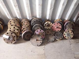 Qty Of 4in-600, 4in-300, 4in-900, 3in-900, 3in-600 And Assorted Blind Flanges