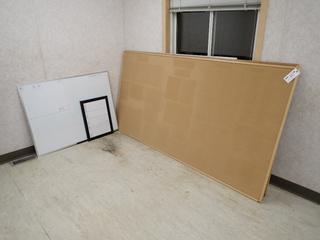 Qty Of Whiteboards And Cork Boards