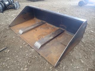 Star Industries 8ft Bucket w/ Fork Pockets To Fit Telehandler