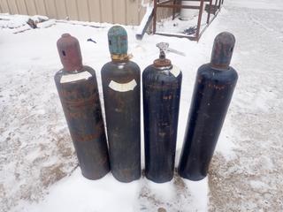 Qty Of (4) Acetylene Bottles