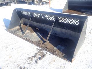 Jenkins 10ft Skid Steer Snow Bucket 