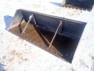 8ft Skid Steer Snow Bucket 