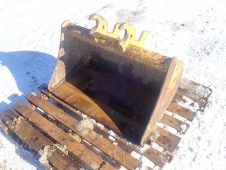 Brandt Model EX0025-BCUS34 34in Cleanup Bucket To Fit JD26/35G Excavator. SN 120664