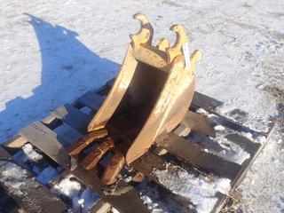 Brandt Model EX0025-BDHD12 10in Bucket To Fit JD27D/35D Excavator. SN 529467