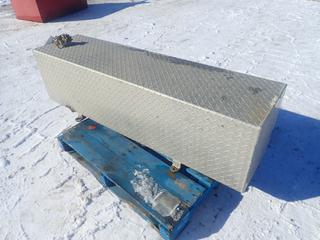 62in X 16in X 18in Checkerplate Fuel Tank *Note: Missing Cap*