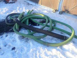 Qty Of 3in Discharge Hose C/w (1) 6in Discharge Hose