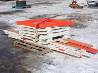 Qty Of Approx. 8ft - 9ft A-Frame Barricades