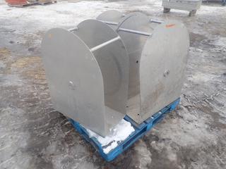 Qty Of (3) Aluminum Wire Reel Bases