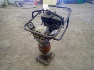 Dover Jumping Jack w/ 6.0 EX17 Engine. SN T1879977 *Note: Air Breather Missing, Running Condition Unknown*