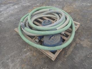 Qty Of 2in Suction And Discharge Hose *Note: Some Missing Fittings*