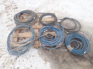 Qty Of Power Wash 4000PSI Hose C/w Pulsar 5/16in 2250PSI Hose And Pressure Washer Wand