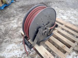 Hannay Reels Automatic Hose Reel C/w 1/2in Multi-Purpose Hose. SN 2038766
