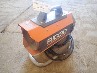 Ridgid GEN5X Hydrid Forced Air Propane Heater C/w Hose And Regulator. SN ES19238X002142
