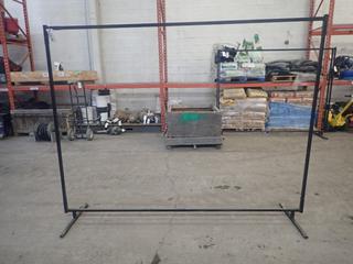 8ft X 2ft X 76in Welding Screen Frame 