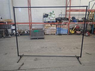 8ft X 2ft X 76in Welding Screen Frame 
