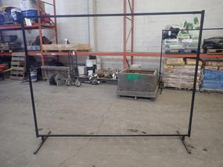 8ft X 2ft X 76in Welding Screen Frame 