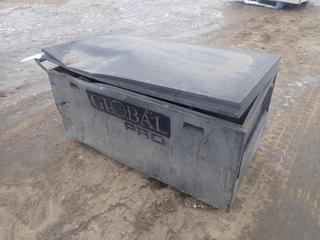 45in X 2ft X 22in Global Pro Storage Box. *Note: Has Damage*