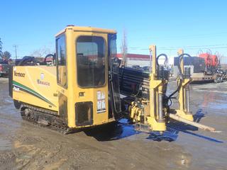 2012 Vermeer D36X50 Series II Navigator Horizontal Directional Drill C/w John Deere 4.5L Engine, 85-104KW, Digitrack MFD Digital Controller, Webasto Pre Heater, Aplex Industries Model SC65L 92hp Triplex Pump, Enclosed Cab, 10ft Drilling Rod w/ Case And Onboard Fluid System. Showing 6371hrs. VIN 1VR4230D1C1000989 *Note: Damage To Cab Door*