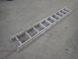 Werner Model D1120-2CA 20ft Aluminum Extension Ladder