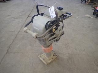 Mikasa MTX-60HD Jumping Jack C/w Honda Engine. Showing 201hrs. SN C7378