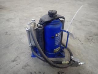 Powerfist 20-Ton 90-120PSI Pneumatic Bottle Jack w/ 10 1/4 - 20in Lift Range