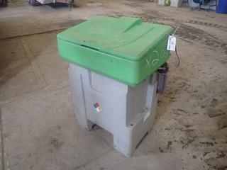 Bio-Circle Model 300A 120V Parts Washer w/ Varsol In Tank. SN 103592