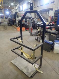 Hennessey Welding 1200lb Cap. Lifting Basket C/w Ratchet Strap