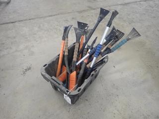 Qty Of Assorted Snow Brushes